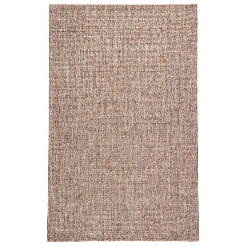 Carson Carrington Varmvikssund Indoor/Outdoor Solid Area Rug - 5'X8' - Tan/White