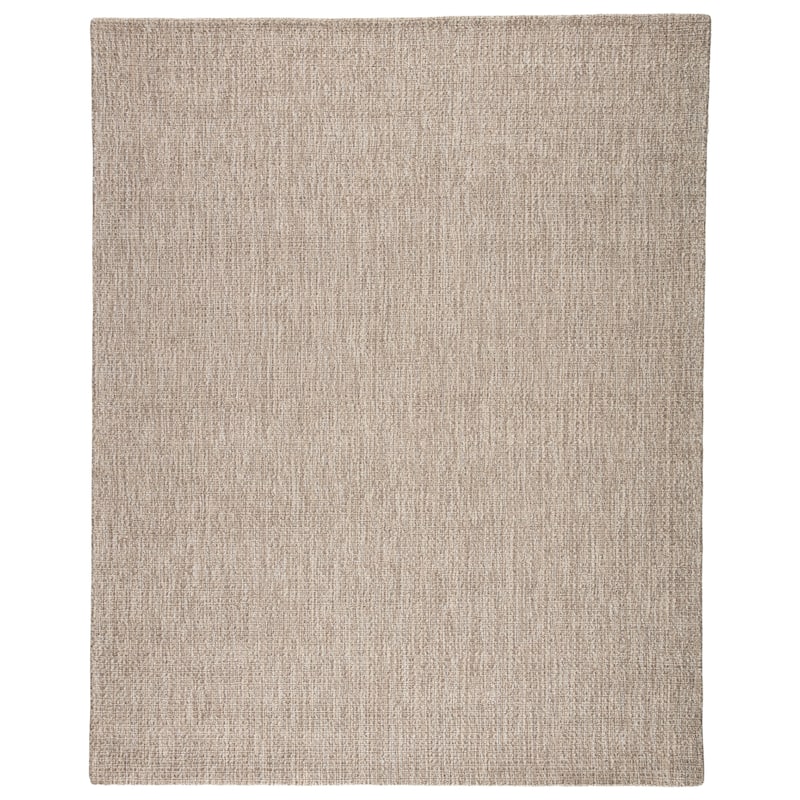 Carson Carrington Varmvikssund Indoor/Outdoor Solid Area Rug - 9'X12' - Gray/White