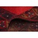 preview thumbnail 8 of 7, Hand-knotted Teimani Red Wool Rug - 5'1" x 12'9" Runner