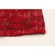 preview thumbnail 4 of 7, Hand-knotted Color Transition Red Wool Rug - 6'7 x 9'6