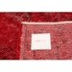 preview thumbnail 9 of 7, Hand-knotted Color Transition Red Wool Rug - 6'7 x 9'6