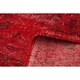 preview thumbnail 8 of 7, Hand-knotted Color Transition Red Wool Rug - 6'7 x 9'6