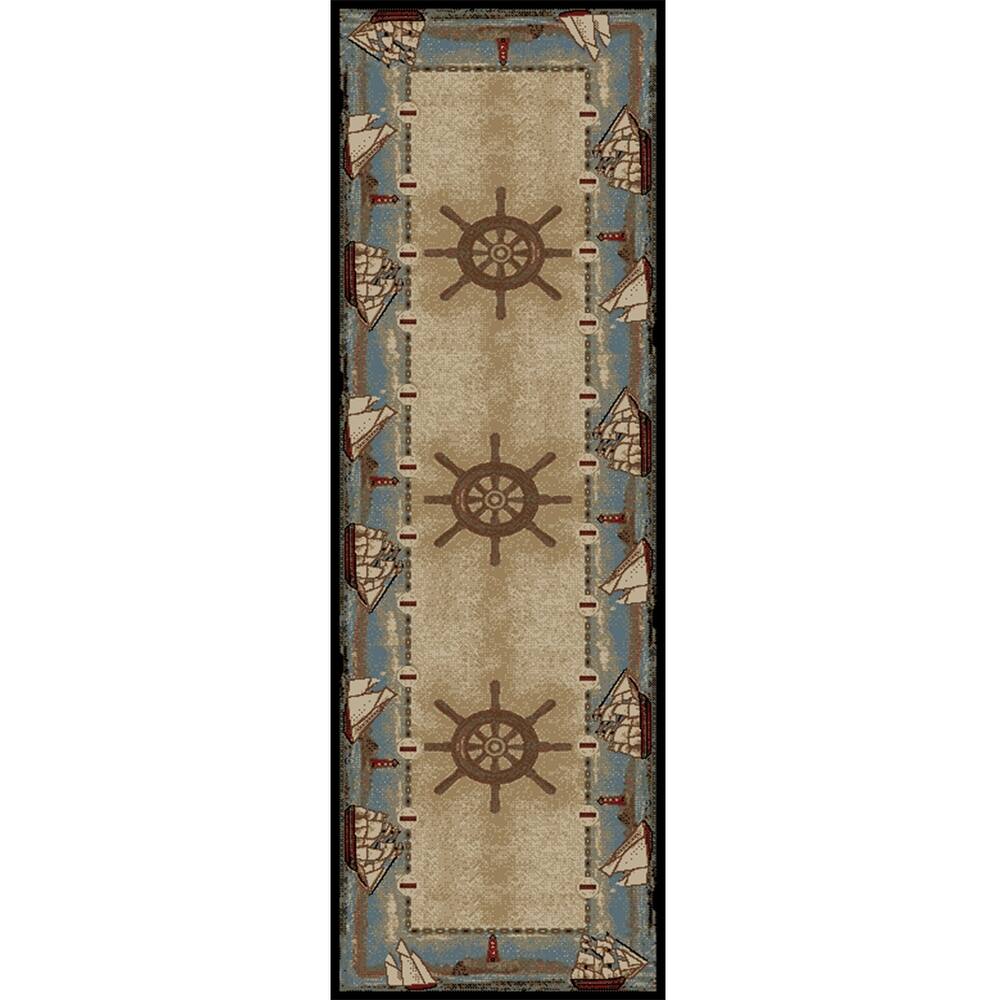 American Destination Key West Nautical Area Rug
