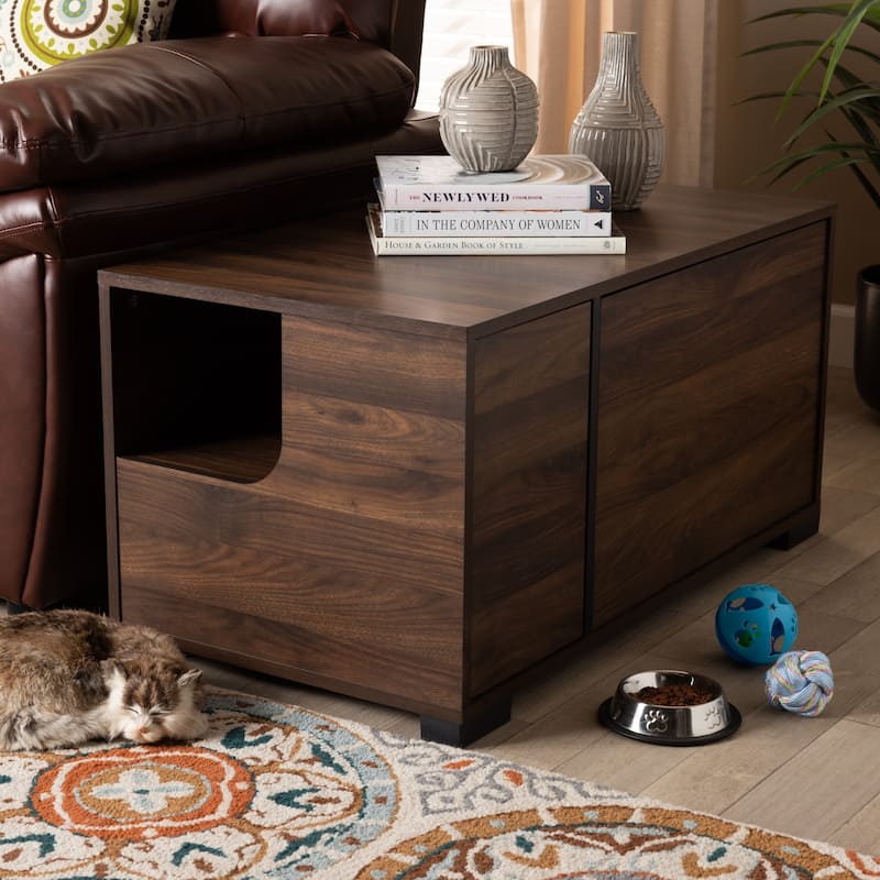 Carson Carrington Vansjarv 2-door Cat Litter Box Cover House