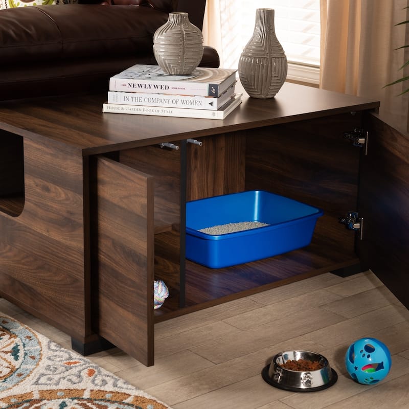 Carson Carrington Vansjarv 2-door Cat Litter Box Cover House