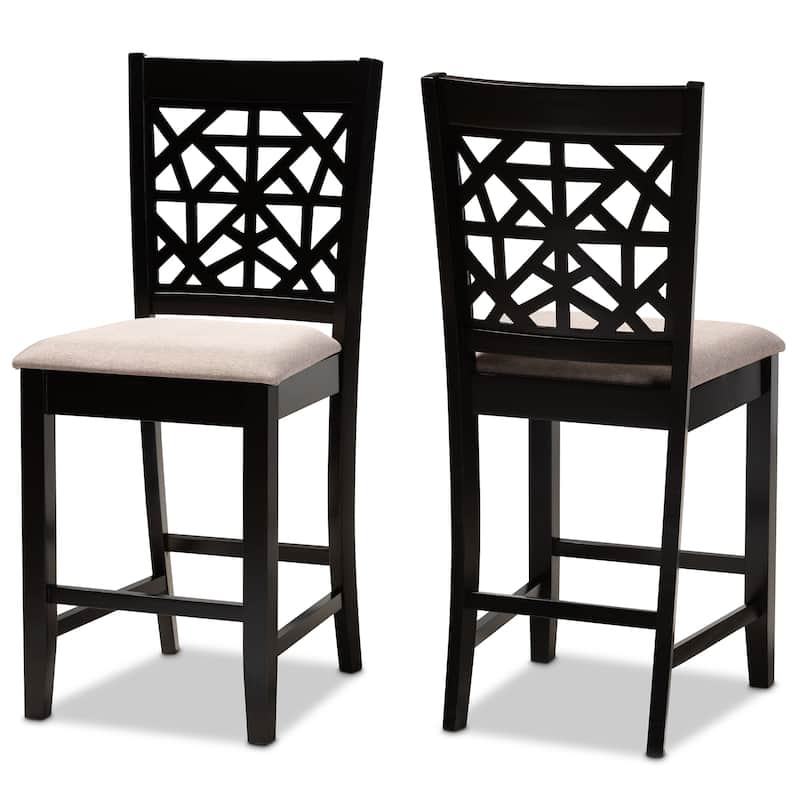 Copper Grove Ainaro Armless Cushioned Dining Chairs (Set of 2) - Beige