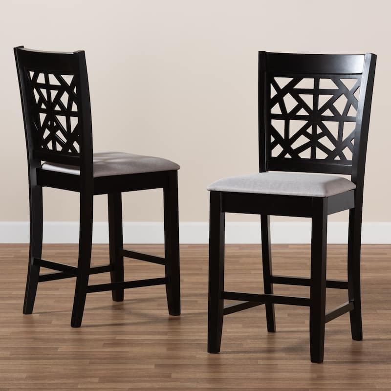 Copper Grove Ainaro Armless Cushioned Dining Chairs (Set of 2)