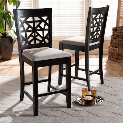 Copper Grove Ainaro Armless Cushioned Dining Chairs (Set of 2)