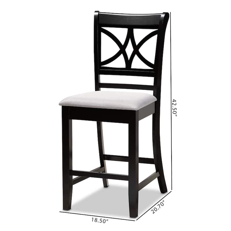 Copper Grove Aileur 2-piece Counter-height Pub Chair Set