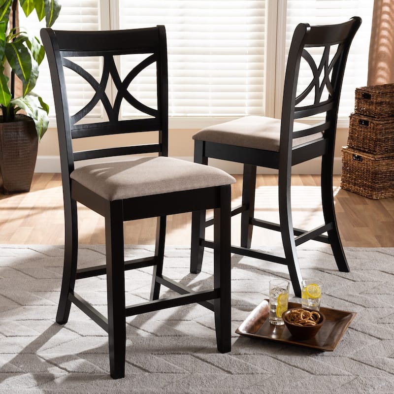 Copper Grove Aileur 2-piece Counter-height Pub Chair Set