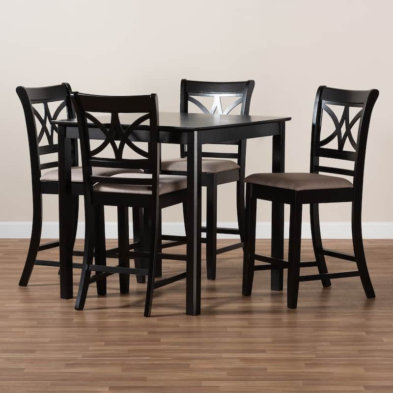 Copper Grove Aileur 5-piece Counter-height Pub Dining Set