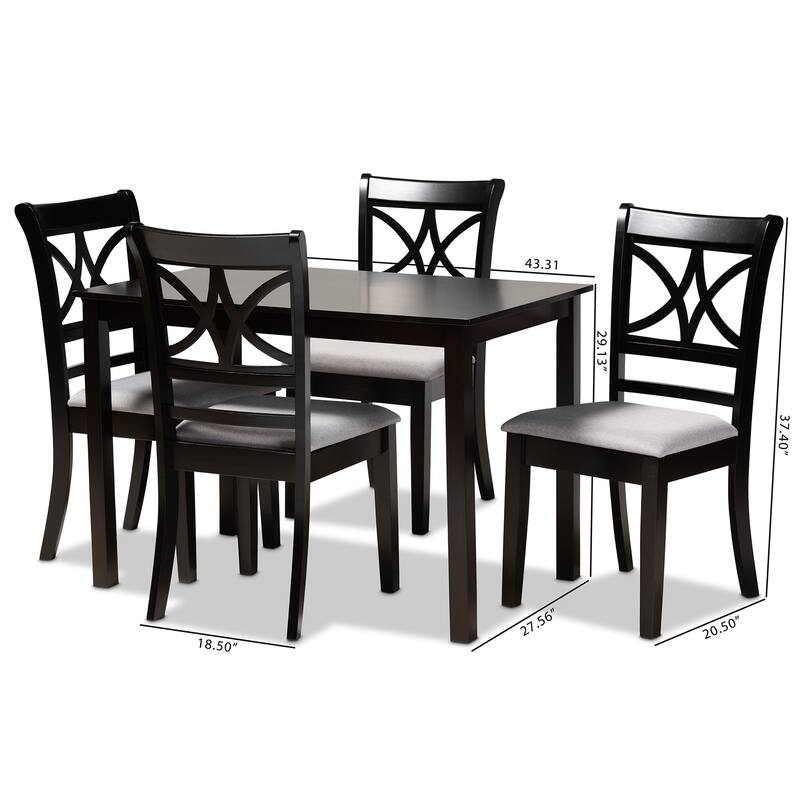 Copper Grove Aileur 5-piece Dining Set
