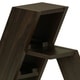 preview thumbnail 7 of 7, Tory Modern Wenge 4-bottle Compact Floating Wine Rack by Furniture of America