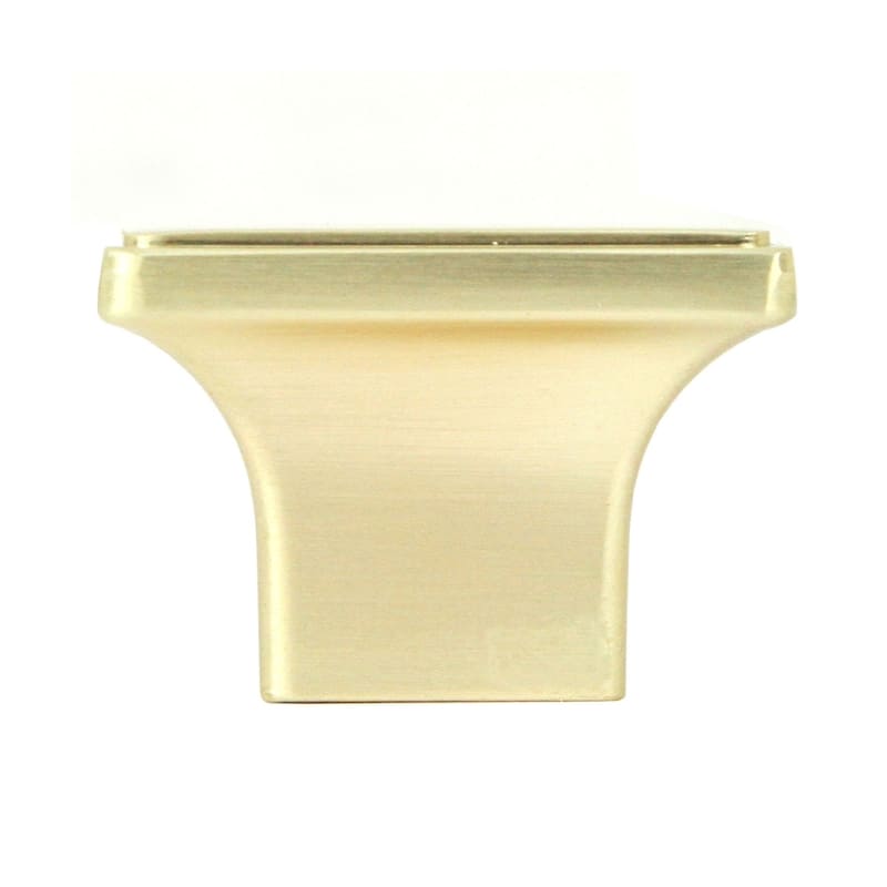 Contemporary Knob Brushed Champagne Gold Finish Cabinet Handle (Case of 15) - Champagne Gold - Champagne Gold