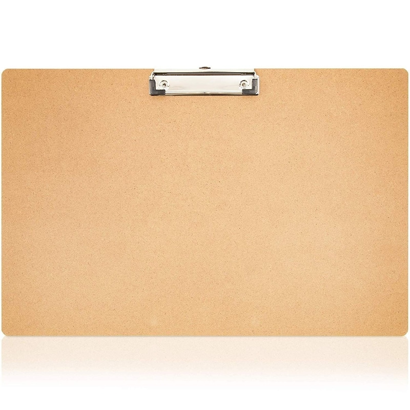 Stockroom Plus 4-Pack Large Wooden Legal Size Clipboard, Office Supplies, 11.5x17.4"
