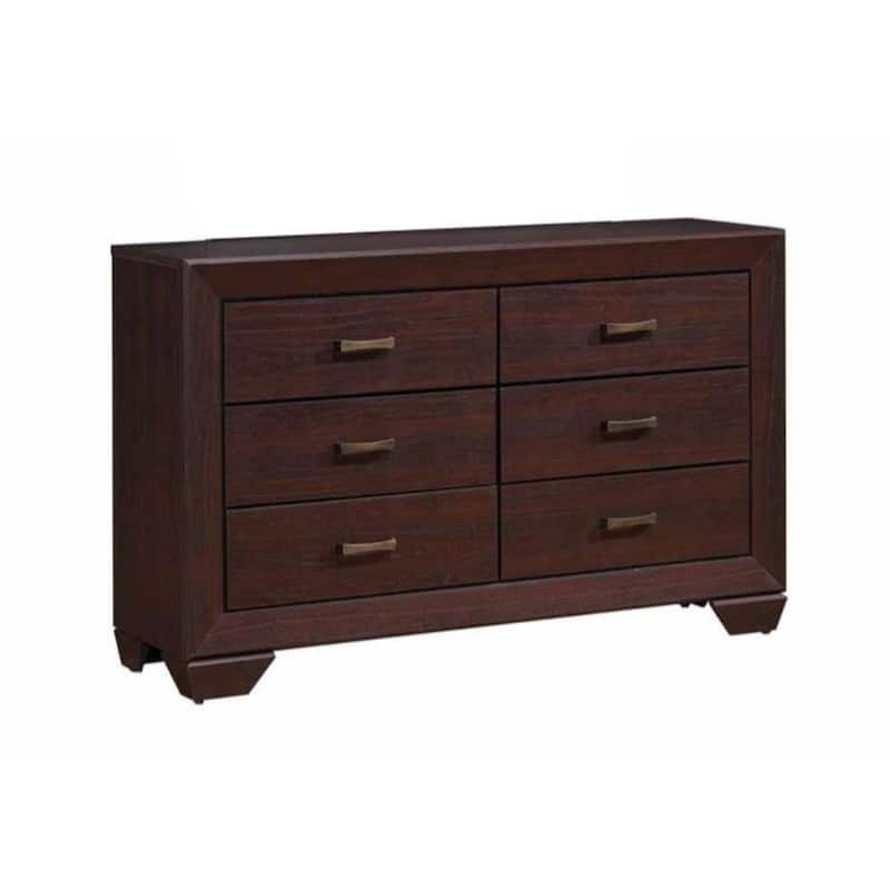 6-Drawer Dresser, Dark Cocoa