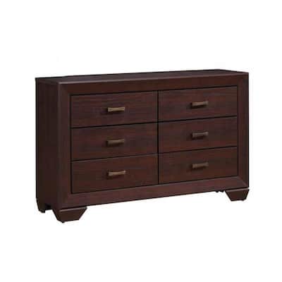 6-Drawer Dresser, Dark Cocoa