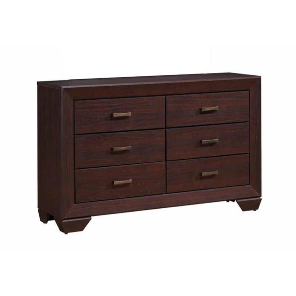 6-Drawer Dresser, Dark Cocoa
