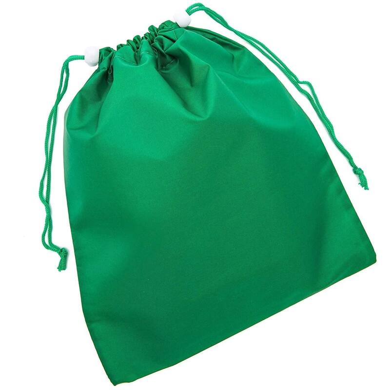 Blue Panda 12 Pack of Baseball Party Favor Bags, Drawstring Pouches for Birthday, 12 x 10"