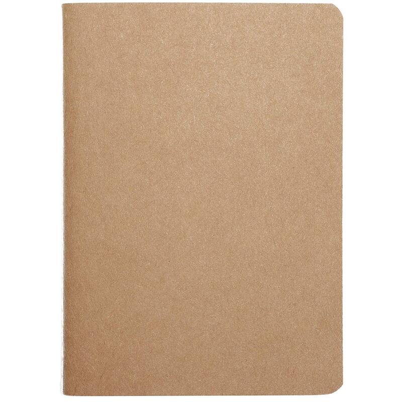 Paper Junkie 24 Pack A6 Kraft Paper Travel Journals, Bulk Mini Pocket Notebooks, 5.7x4.1"