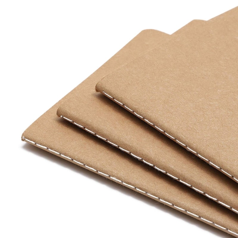 Paper Junkie 24 Pack A6 Kraft Paper Travel Journals, Bulk Mini Pocket Notebooks, 5.7x4.1"