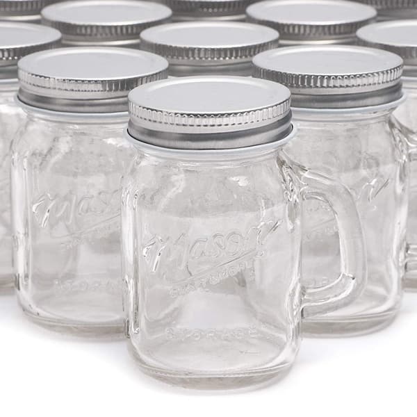 Circleware Honey Bee Mason Jar Lot de 2 tasses salière et poivrière