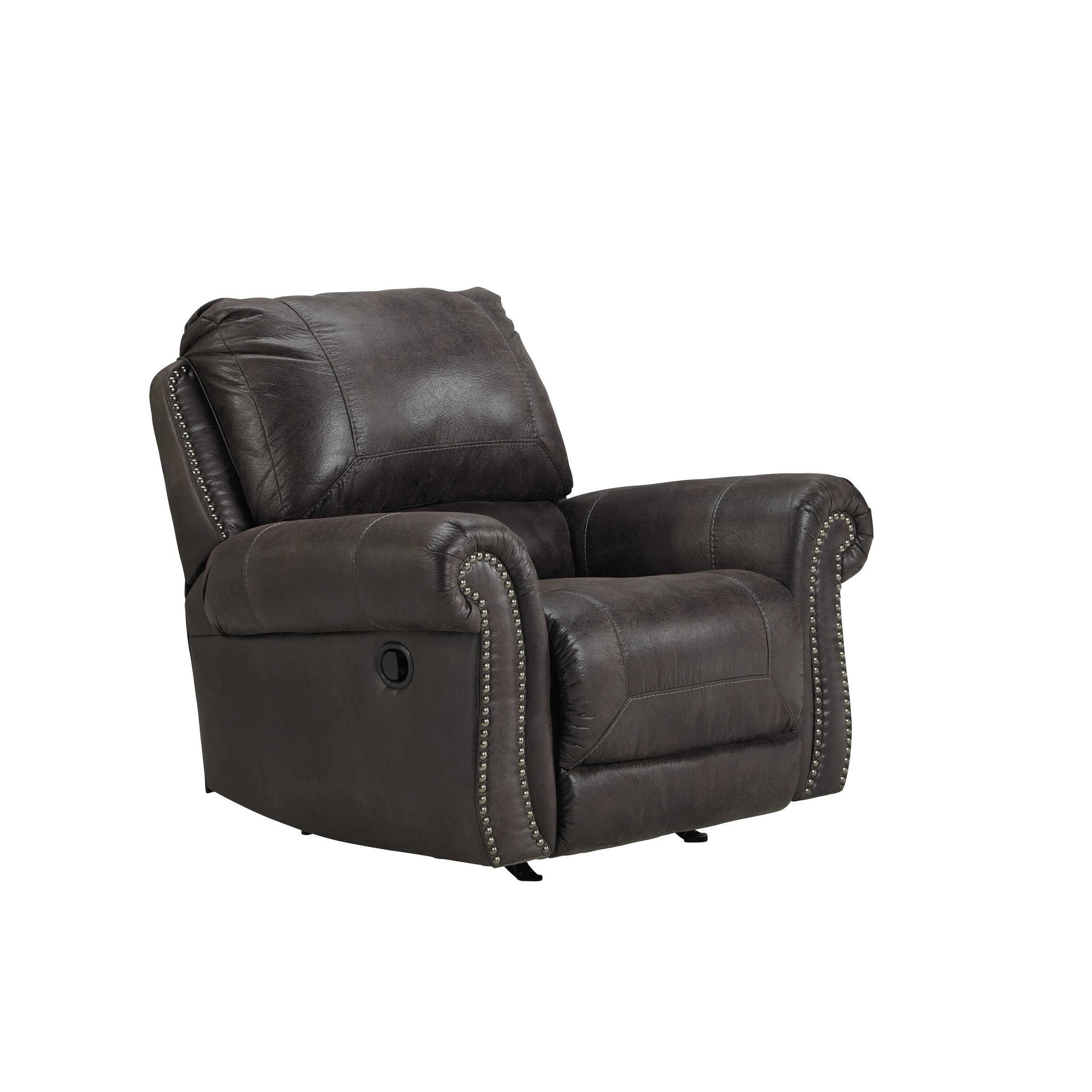 Rocker recliner 2025 with nailhead trim