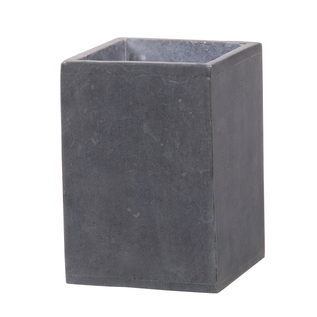 Creative Home Soapstone Tumbler, Toothbrush Holder, Makeup Brush Organizer - Grey