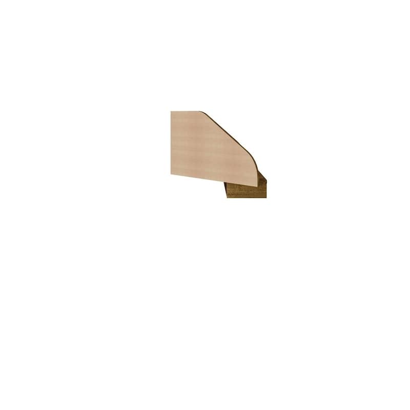Bradley Floating Corner Desk with Keyboard Shelf by Manhattan Comfort