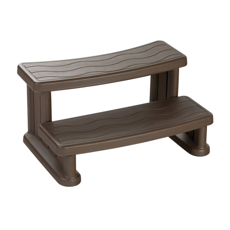 Brown Step for Square and Round Hot Tub
