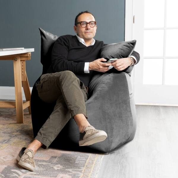 Jaxx Solo Bean Bag Casual Office And Desk Chair Overstock 31099459
