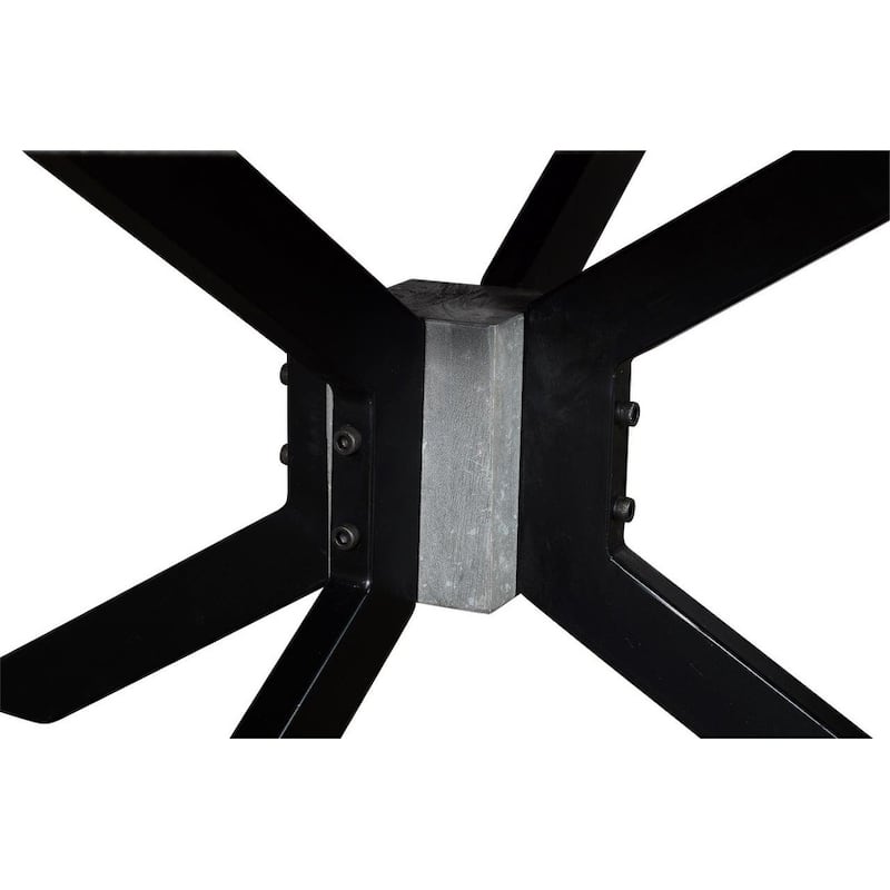 ROOT Mango Wood Round Dining Table - 51"