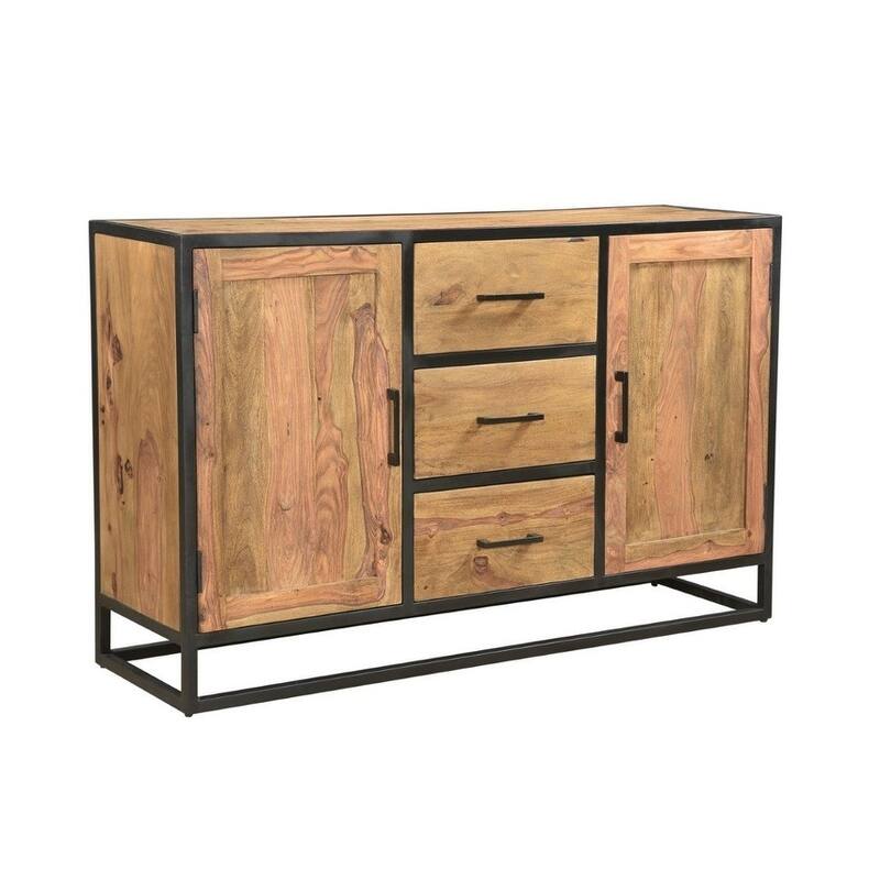 Raven Sheesham Wood Sideboard Buffet Cabinet