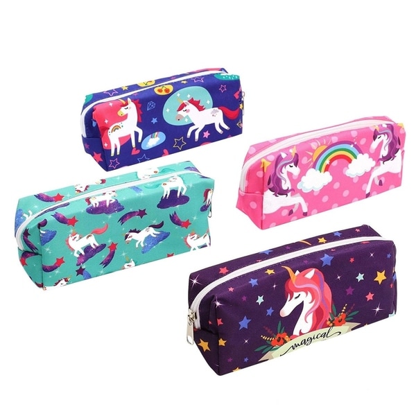 4 Set Packing Cubes Travel Luggage Packing Organizers Whale And Unicorn