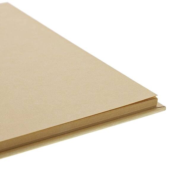 Paper Junkie 12x12 Scrapbook Album Hardcover (blank), Kraft Paper