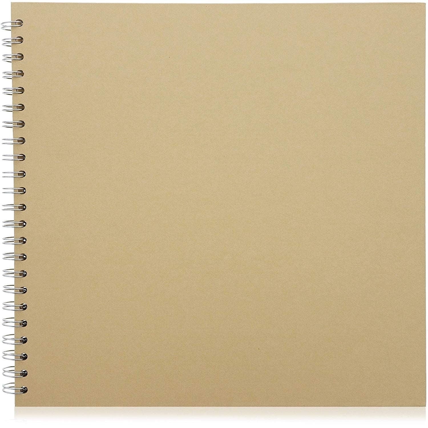 12x12 Album for Scrapbooking, Kraft Paper Material Spiral Bound (40 Sheets)  - Bed Bath & Beyond - 31101614
