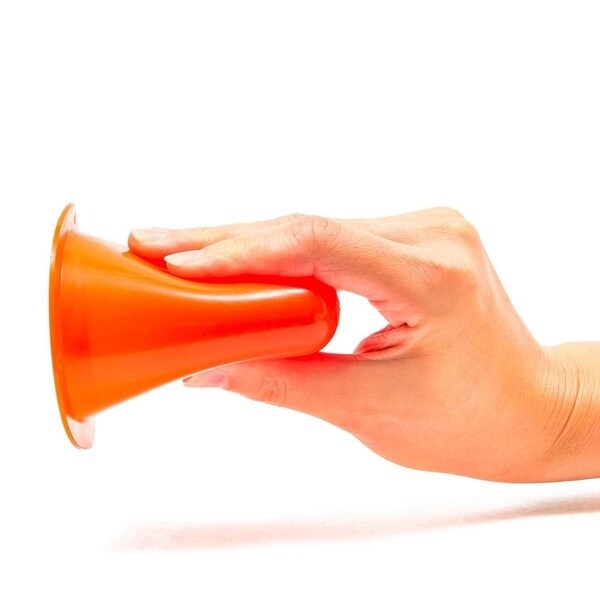 orange soccer cones