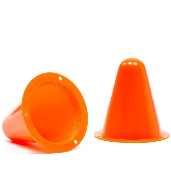 orange soccer cones