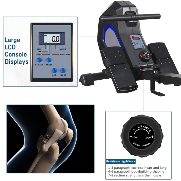 merax magnetic rower