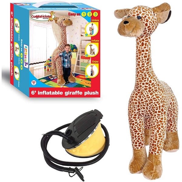 tall stuffed giraffe