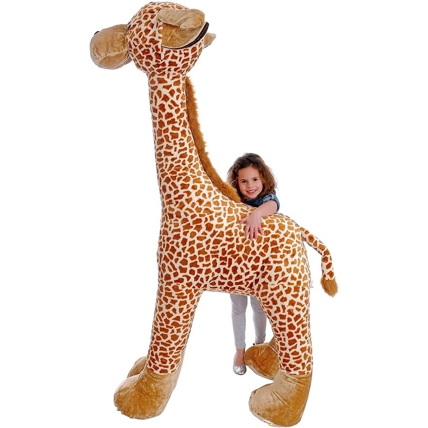 jumbo plush giraffe
