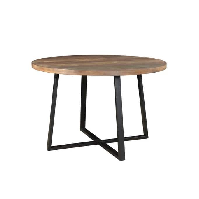Blossom Round Reclaimed Wood Dining Table - 48"
