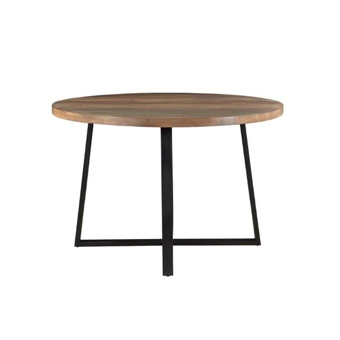 Blossom Round Reclaimed Wood Dining Table - 48"