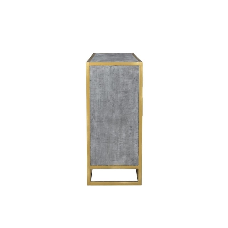 Raven Mango Wood Sideboard Buffet Cabinet