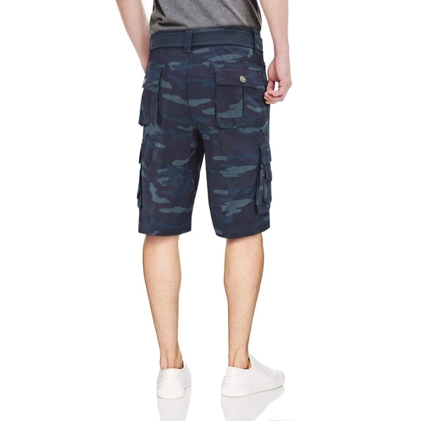 Mens belted cargo shorts Clearance
