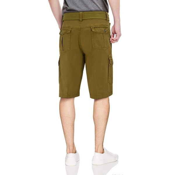 mens cargo shorts with snap pockets