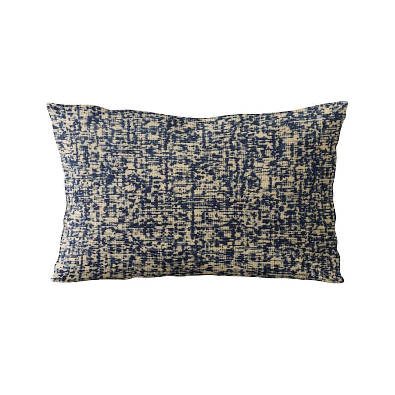 Plutus Blue Dotted Luxury Throw Pillow