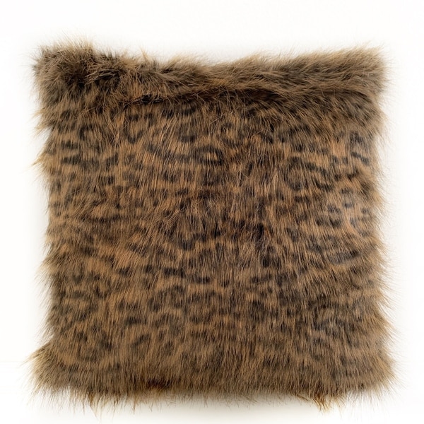 Bed bath and outlet beyond faux fur pillow