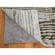 preview thumbnail 5 of 10, Shahbanu Rugs Gray Fine jacquard Hand-Loomed Modern Wool and Silk Oriental Rug (9'2" x 11'8") - 9'2" x 11'8"