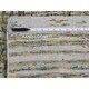 preview thumbnail 12 of 10, Shahbanu Rugs Gray Fine jacquard Hand-Loomed Modern Wool and Silk Oriental Rug (9'2" x 11'8") - 9'2" x 11'8"